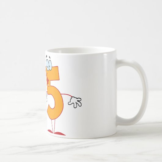 Glückszahl 55 kaffeetasse (Rechts)