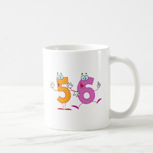 Glückszahl 56 kaffeetasse