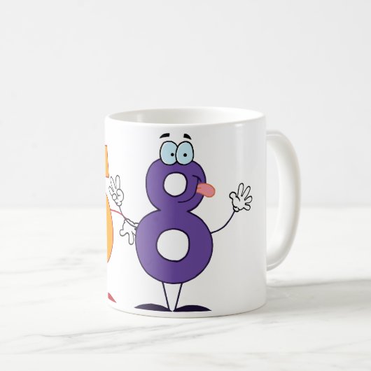 Glückszahl 58 kaffeetasse (VorderseiteRechts)