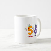 Glückszahl 58 kaffeetasse (VorderseiteRechts)