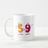 Glückszahl 59 kaffeetasse (Links)
