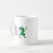 Glückszahl 62 kaffeetasse (Vorderseite Links)