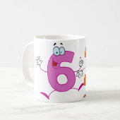 Glückszahl 63 kaffeetasse (Vorderseite Links)