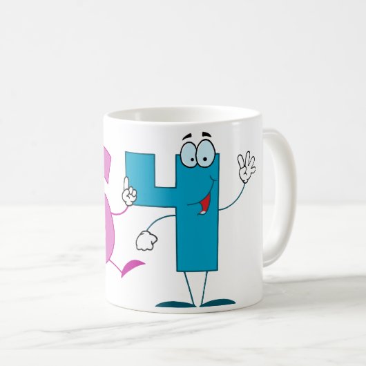 Glückszahl 64 kaffeetasse (VorderseiteRechts)
