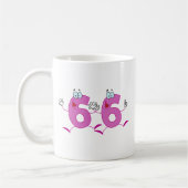 Glückszahl 66 kaffeetasse (Links)