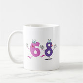 Glückszahl 68 kaffeetasse (Links)