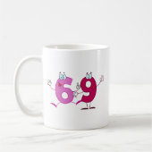 Glückszahl 69 kaffeetasse (Links)