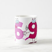 Glückszahl 69 kaffeetasse (Mittel)
