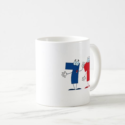 Glückszahl 71 kaffeetasse (VorderseiteRechts)