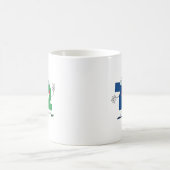 Glückszahl 72 kaffeetasse (Mittel)