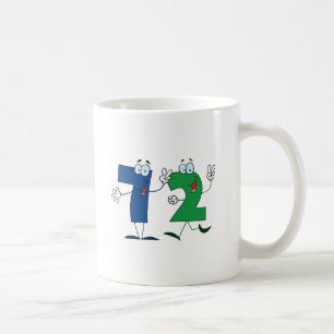 Glückszahl 72 kaffeetasse