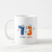 Glückszahl 73 kaffeetasse (Links)