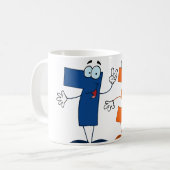 Glückszahl 73 kaffeetasse (Vorderseite Links)