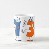 Glückszahl 73 kaffeetasse (Mittel)