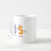 Glückszahl 85 kaffeetasse (Vorderseite Links)