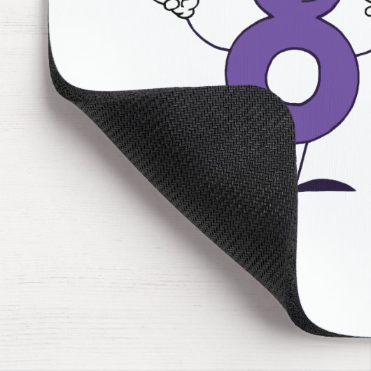 Glückszahl 85 mousepad (Ecke)