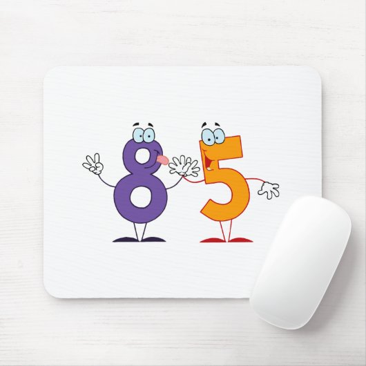 Glückszahl 85 mousepad (Mit Mouse)