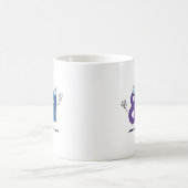 Glückszahl 87 kaffeetasse (Mittel)