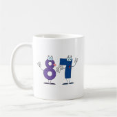 Glückszahl 87 kaffeetasse (Links)