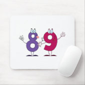 Glückszahl 89 mousepad (Mit Mouse)