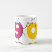 Glückszahl 90 kaffeetasse (Mittel)