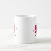 Glückszahl 91 kaffeetasse (Mittel)
