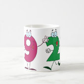 Glückszahl 92 kaffeetasse (Mittel)