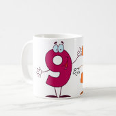 Glückszahl 93 kaffeetasse (Vorderseite Links)