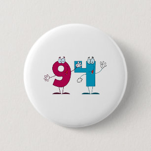 Glückszahl 94 button