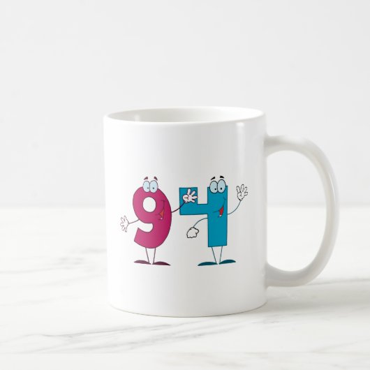 Glückszahl 94 kaffeetasse (Rechts)