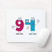 Glückszahl 94 mousepad (Mit Mouse)