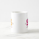Glückszahl 95 kaffeetasse (Mittel)