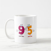 Glückszahl 95 kaffeetasse (Links)