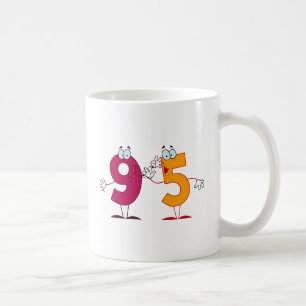 Glückszahl 95 kaffeetasse