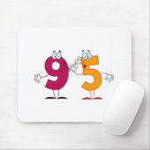Glückszahl 95 mousepad (Mit Mouse)