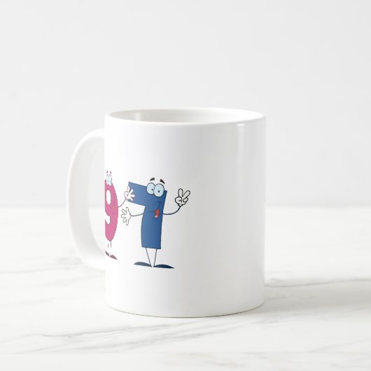 Glückszahl 97 kaffeetasse (Vorderseite Links)