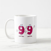 Glückszahl 99 kaffeetasse (Links)