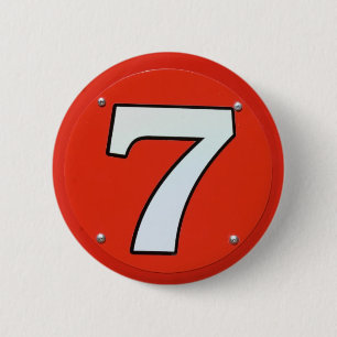 Glückszahl sieben button