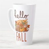 glückvoller Herbst Milchtasse (Linke Ecke)