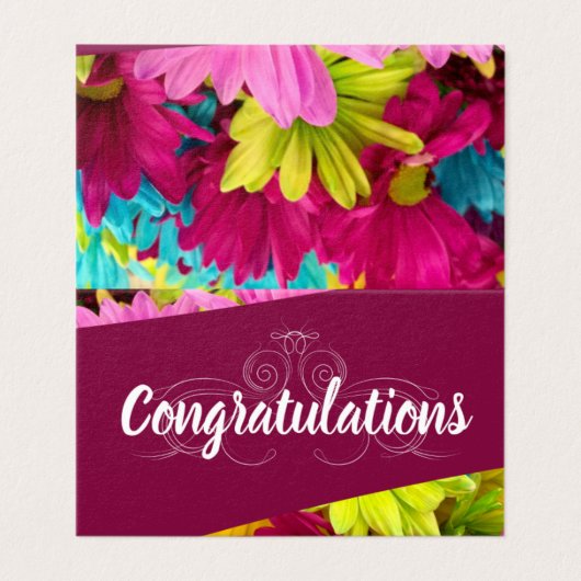 Glückwunsch (Außenseite Aufgefaltet)