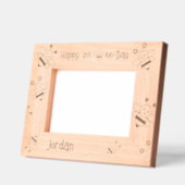 Glückwunsch 1. Bee-Day Personalisiert Geätzte Rahmen (Links)