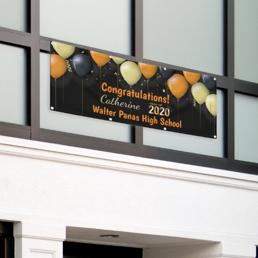 Glückwunsch 2020 Graduate Banner Celebration (Äußeres Gebäude)