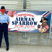 Glückwunsch 433 Raiders Air Force Abschluss Banner