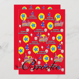 Glückwunsch 4. Geburtstag Einladung Geburtstag #4