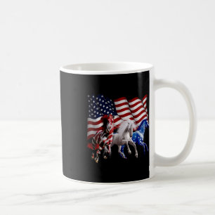 Glückwunsch 4. Juli Amerikanische Flagge rotes Wei Kaffeetasse