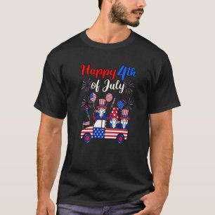 Glückwunsch 4. Juli Amerikanische Flagge Unabhängi T-Shirt
