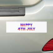 Glückwunsch 4. Juli Autoaufkleber (Auf Auto)
