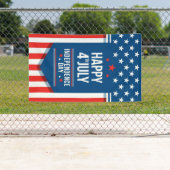 Glückwunsch 4. Juli Banner (Insitu)