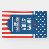 Glückwunsch 4. Juli Banner (Horizontal)