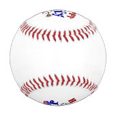 Glückwunsch 4. Juli Baseball (Rückseite)